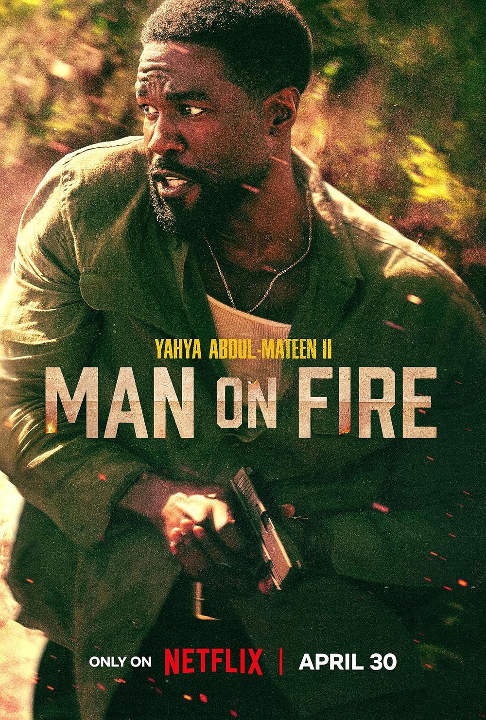 Man on Fire poster